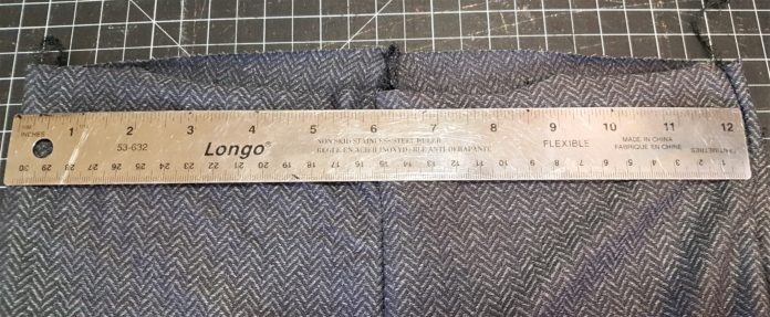 How to add a short yoga waistband to pants - Mamma Can Do It Sewing Blog