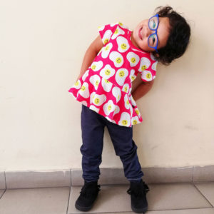 Girl's Peplum Children's Fashion