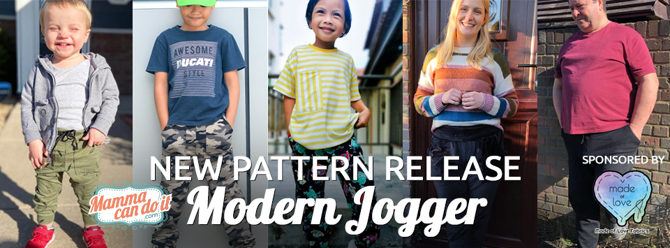 Modern Jogger Sewing Pattern