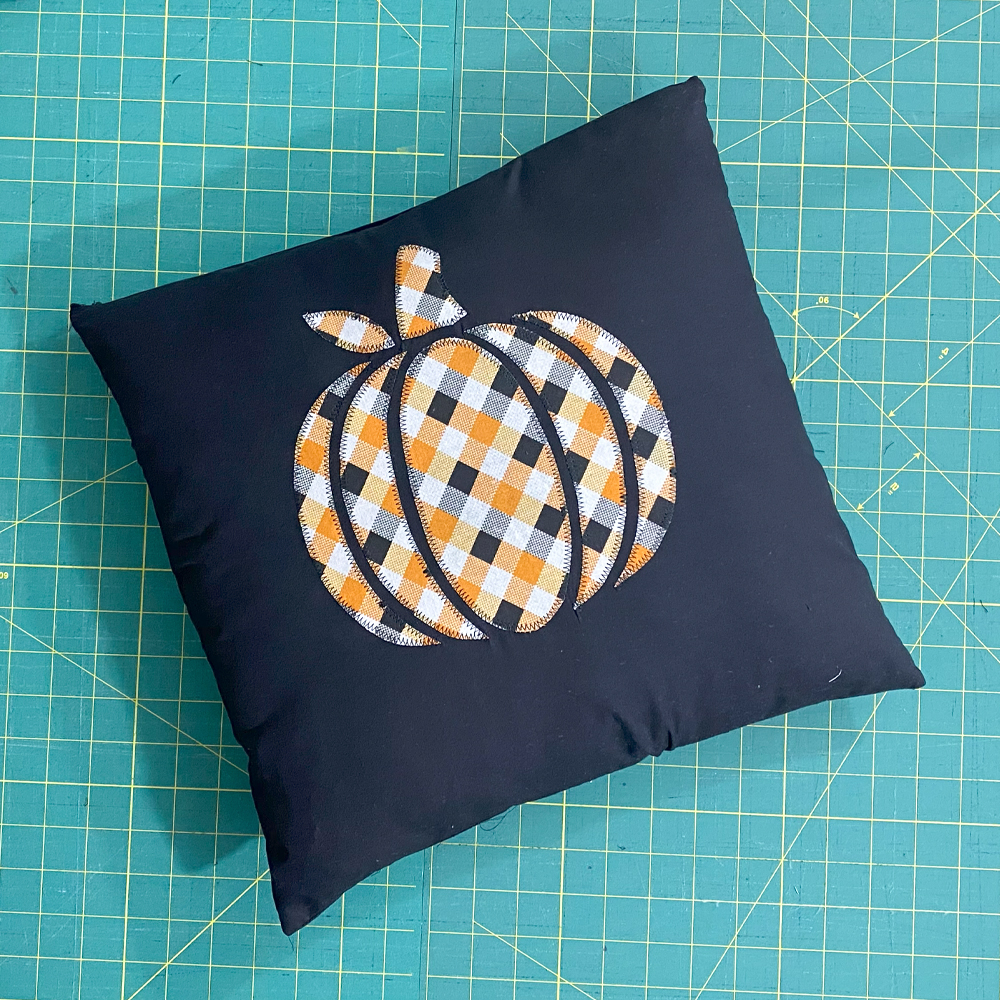 Finished pillow