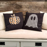 Free DIY Pillow Cover and Applique Pattern